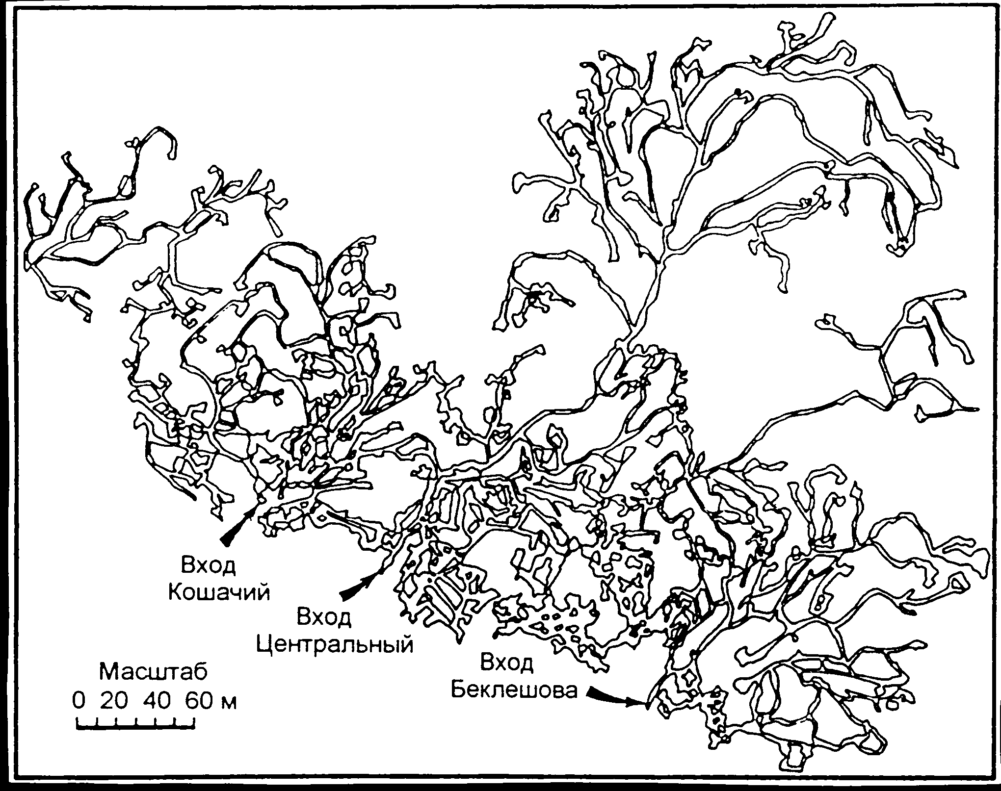 Сьяны пещеры карта